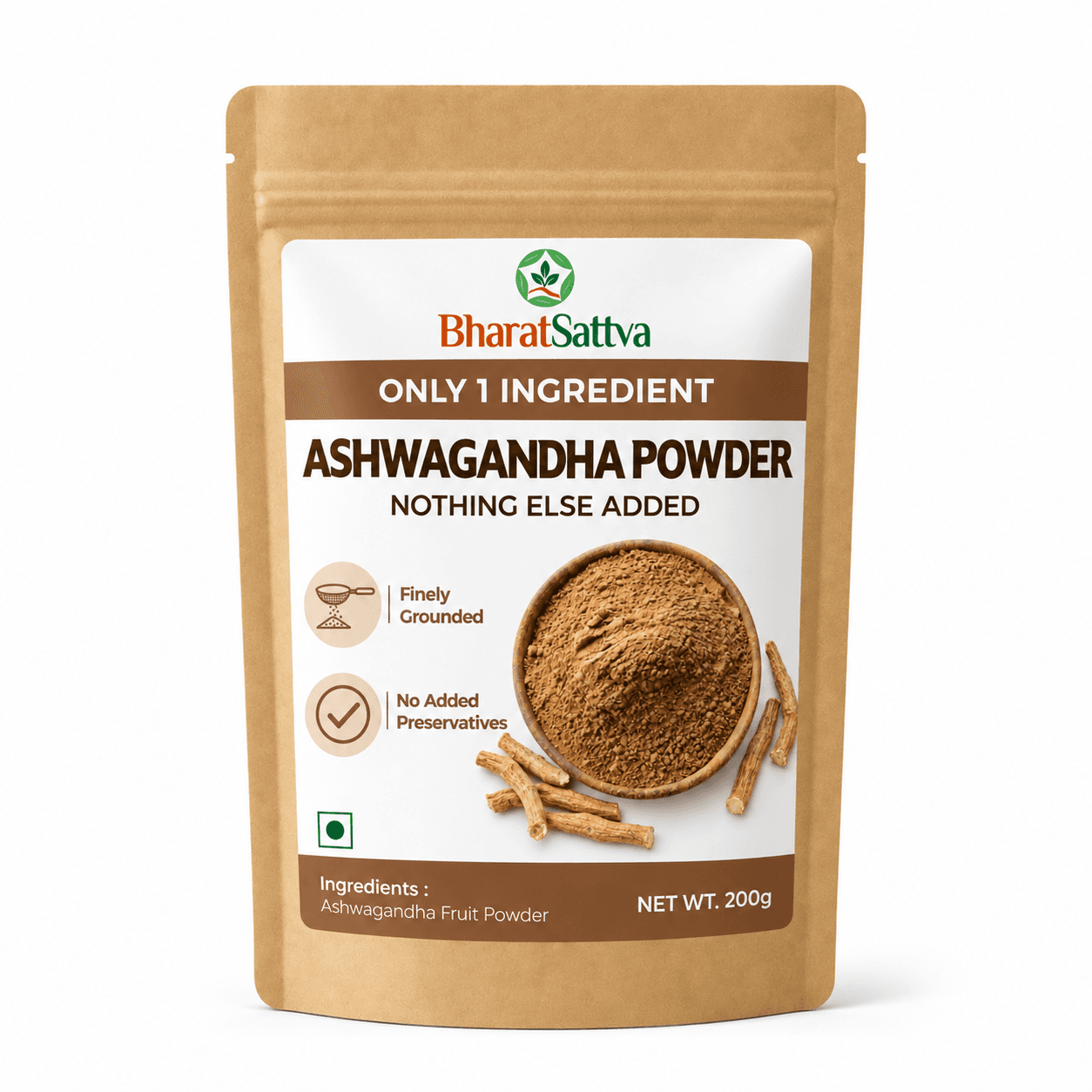 Pure Ashwagandha Powder | Natural Withania Somnifera Root Powder