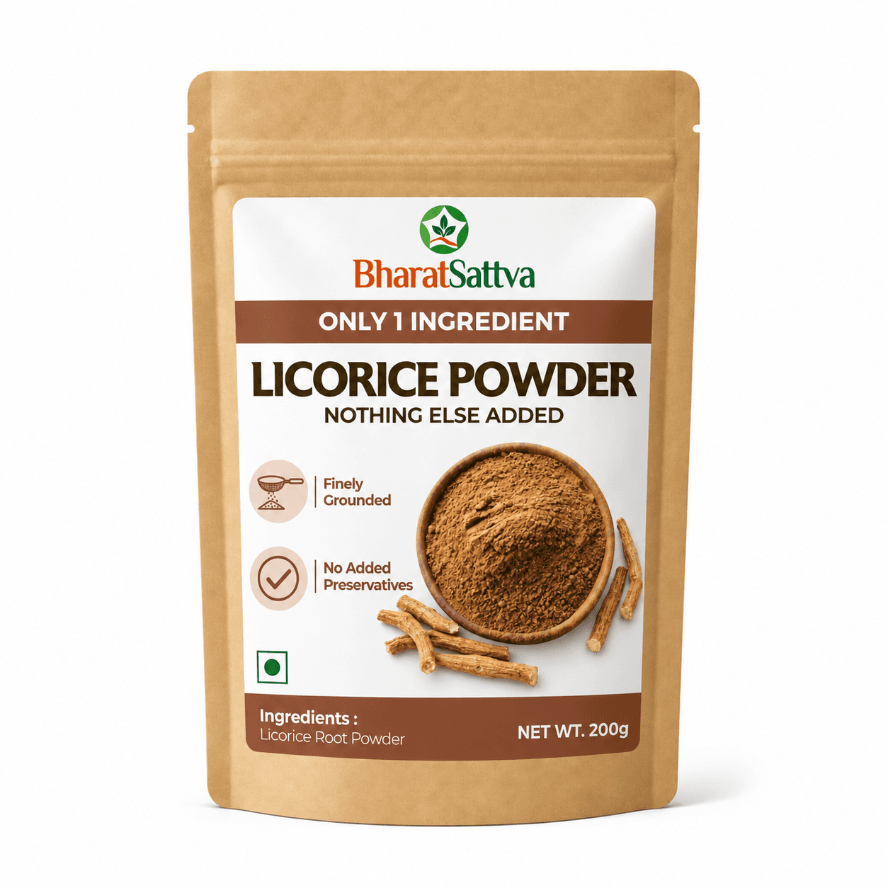 Pure Licorice Root Powder | Natural Mulethi Powder | Glycyrrhiza glabra